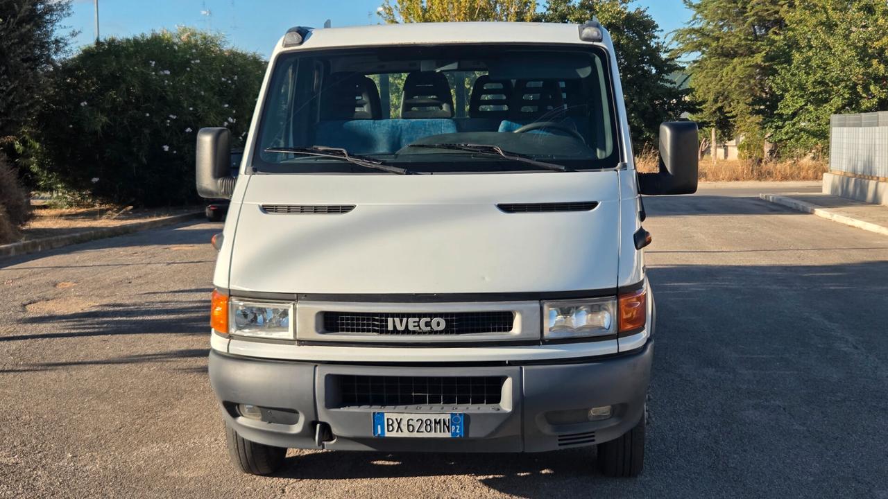 Iveco daily 35 C 13 doppia cab. 7 posti Ribaltabile trilat.
