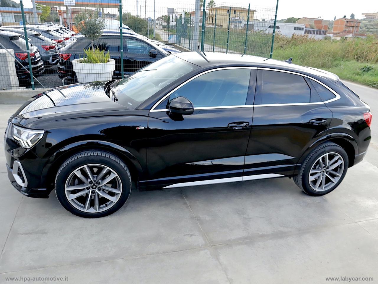 AUDI Q3 SPORTBACK 2.0TDI 200CV S-tronic S-LINE MATRIX NAVI PELLE RETROCAMERA 360 CERCHI 19