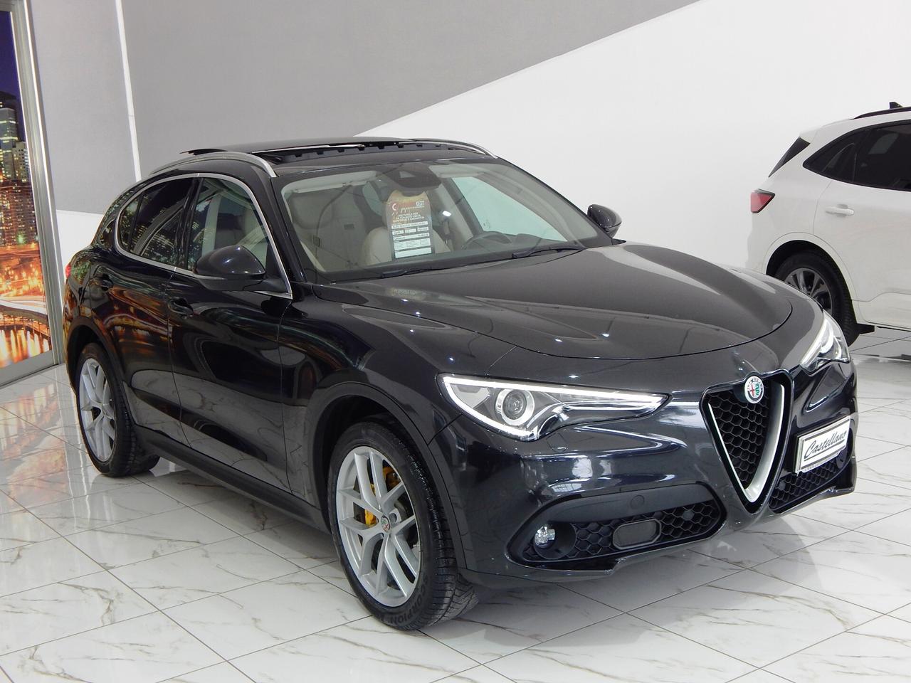 Alfa Romeo Stelvio 2.2 t Executive Q4 210cv Aut. TETTO-NAVI-PELLE-LED