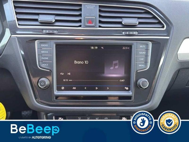 Volkswagen Tiguan 1.4 TSI STYLE 125CV