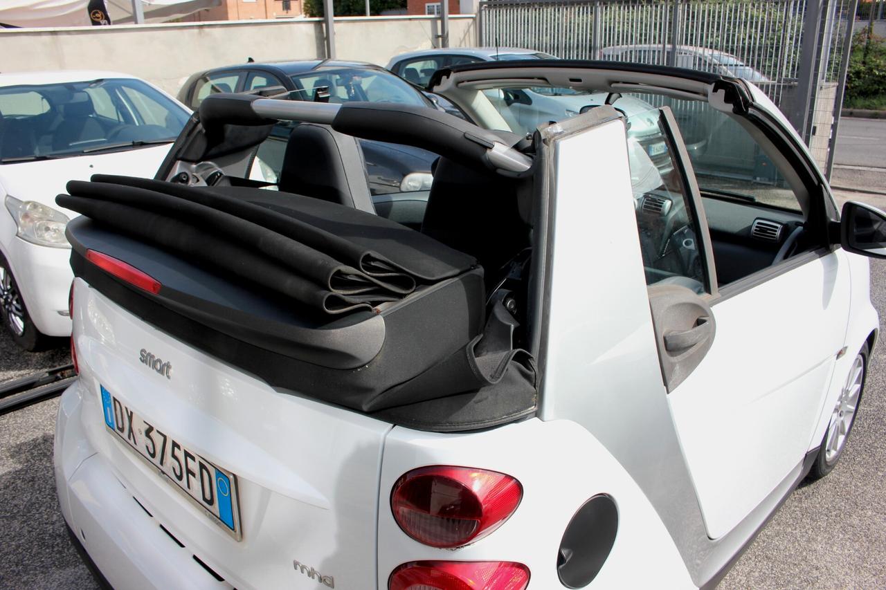 smart forTwo *PREZZO REALE* 1.0 CABRIO 71cv UNICO PROPRIETARIO KM REALI CERTIFICATI GARANZIA 12 MESI