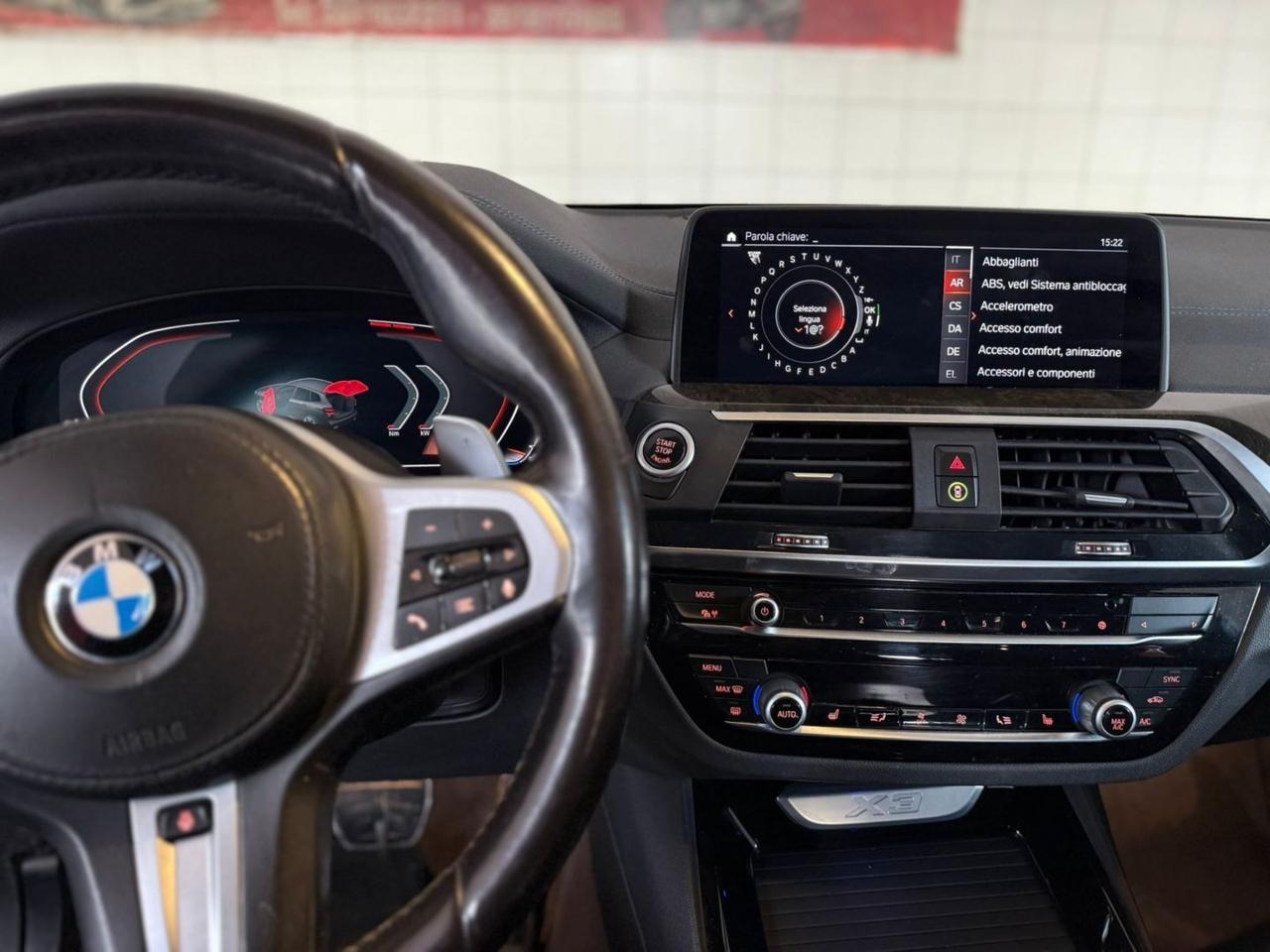 BMW X3 XDrive 20d M-Sport Msport Tetto Led Cam Pele