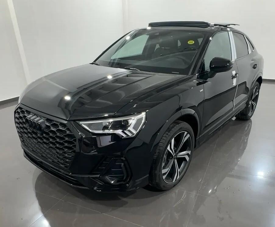 AUDI Q3 SPORTBACK 35 TDI IDENTITY BLACK TETTO APRIBILE S TRONIC