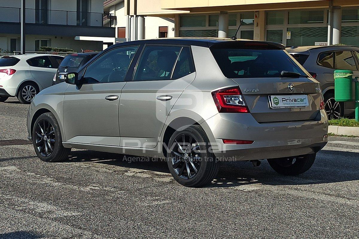 SKODA Fabia 1.0 MPI 75 CV Twin Color Nero