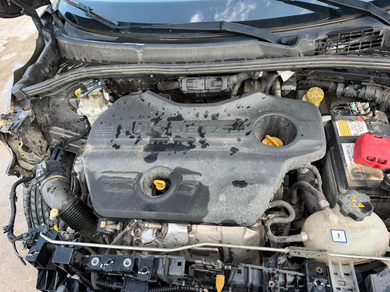 Fiat 500X 1.6 diesel sinistrato - 2019