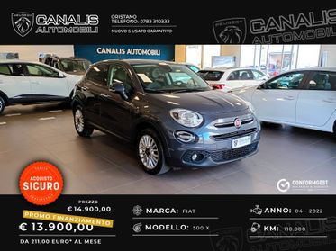 Fiat 500X 1.3 MultiJet 95 CV Connect - 2022 - AZIENDALE