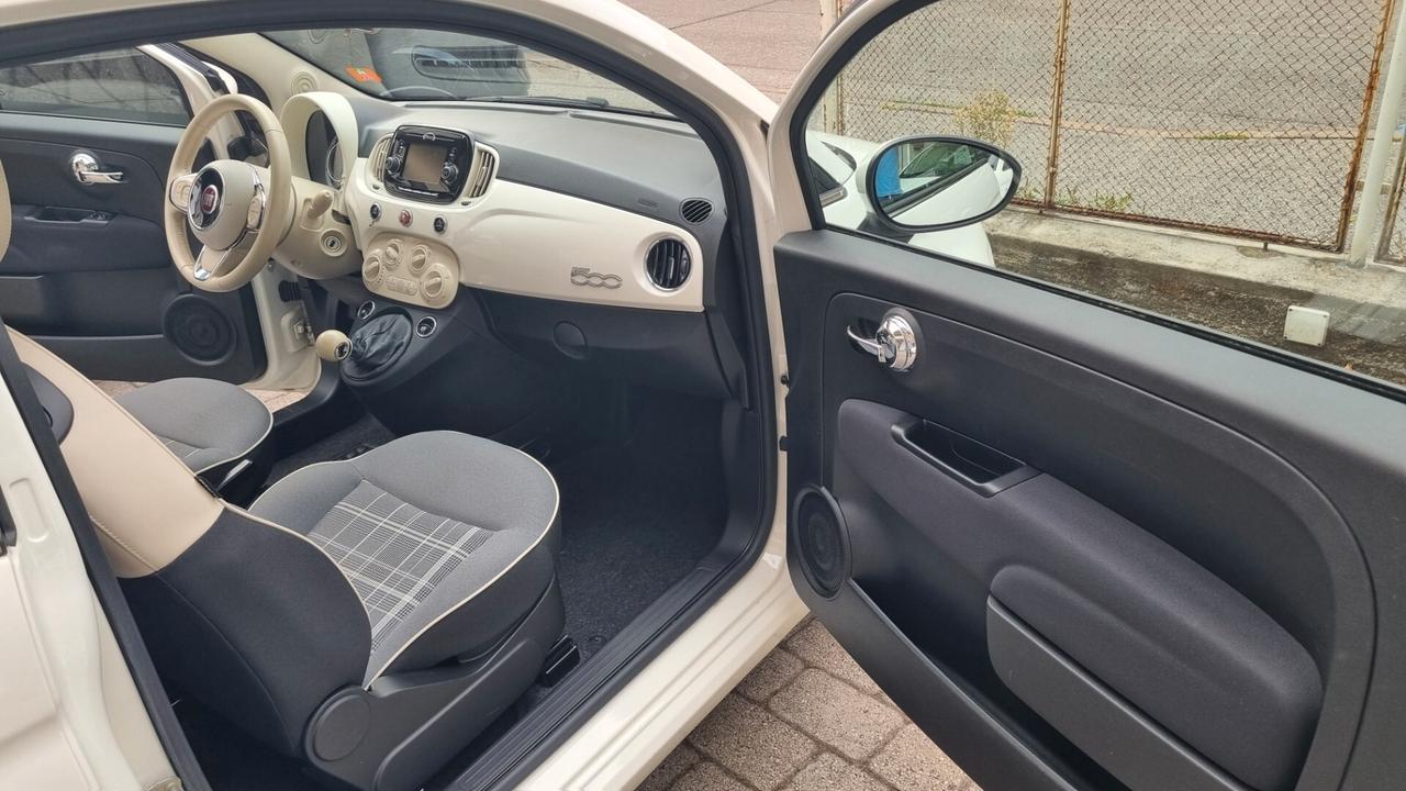 Fiat 500 Lounge 69cv anno2018 km59000