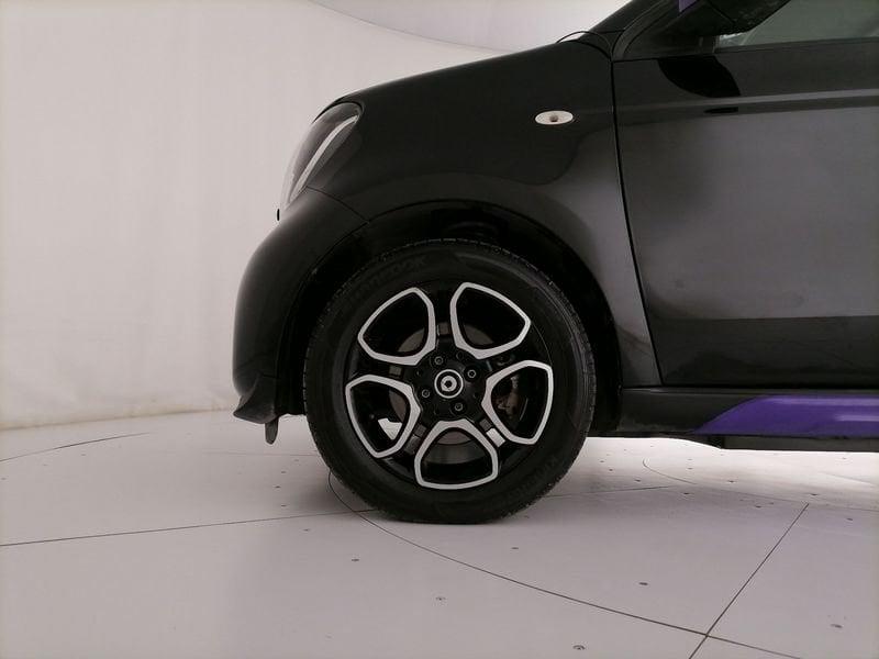 smart forfour eq enel x black