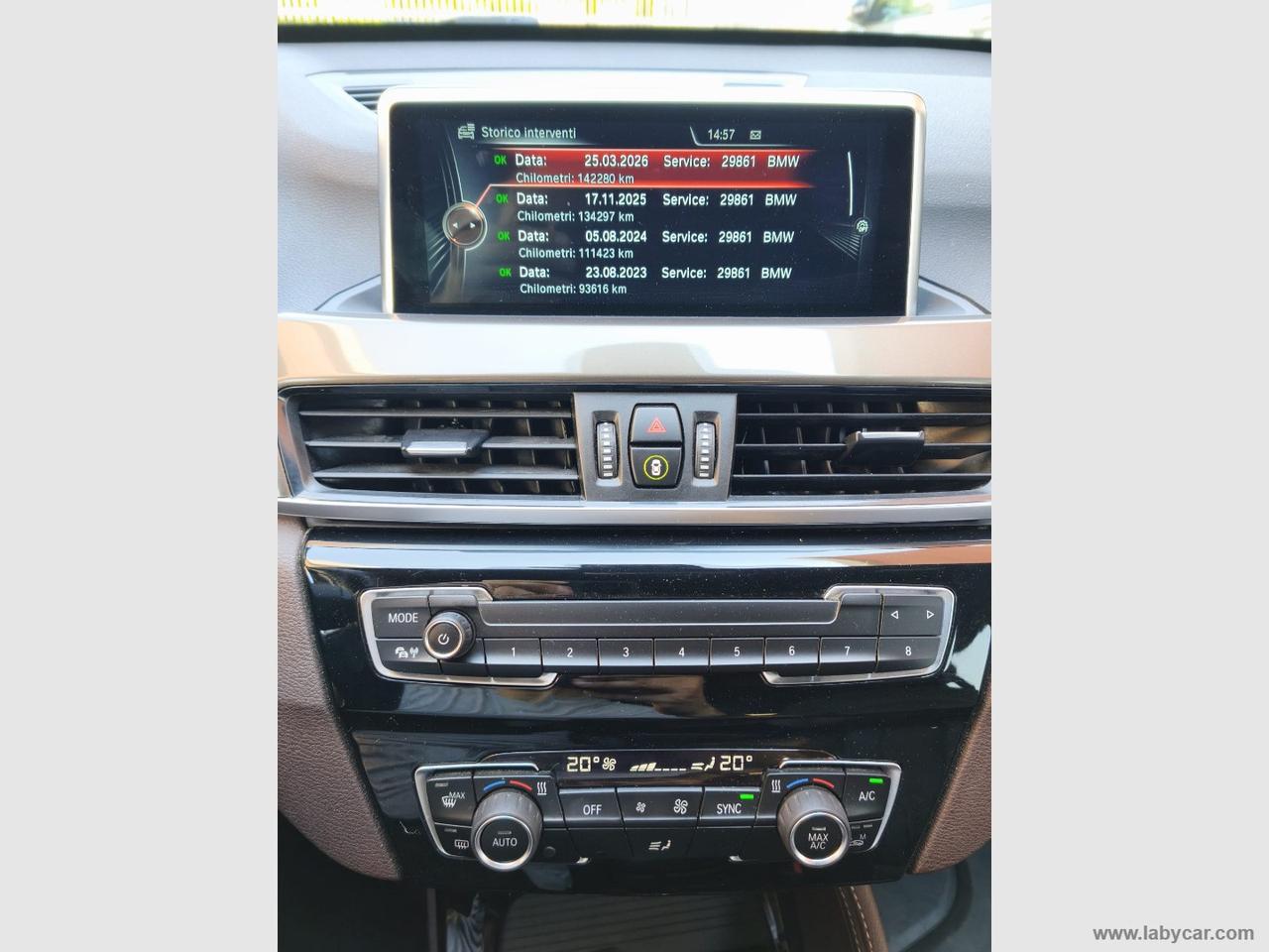 BMW X1 sDrive20d xLine CERTIFICATA BMW