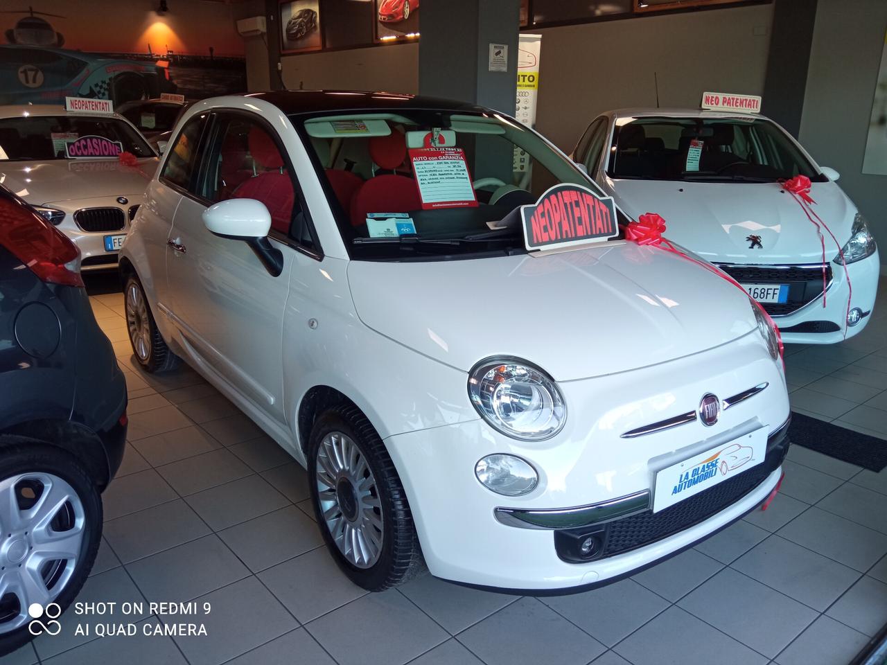 Fiat 500 1.2 Lounge 51KW GPL 3P TETTO PANORAMICO