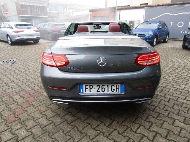 Mercedes-Benz C 250 Cabrio 250 d SPORT AUTO,PELLE,CERCHI 19,LED,NAVI