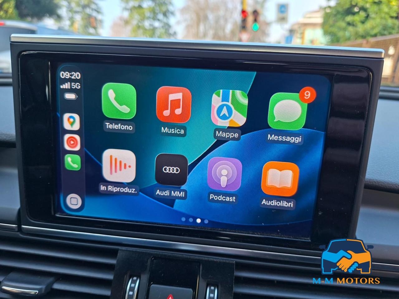 AUDI A6 AVANT S LINE gancio traino