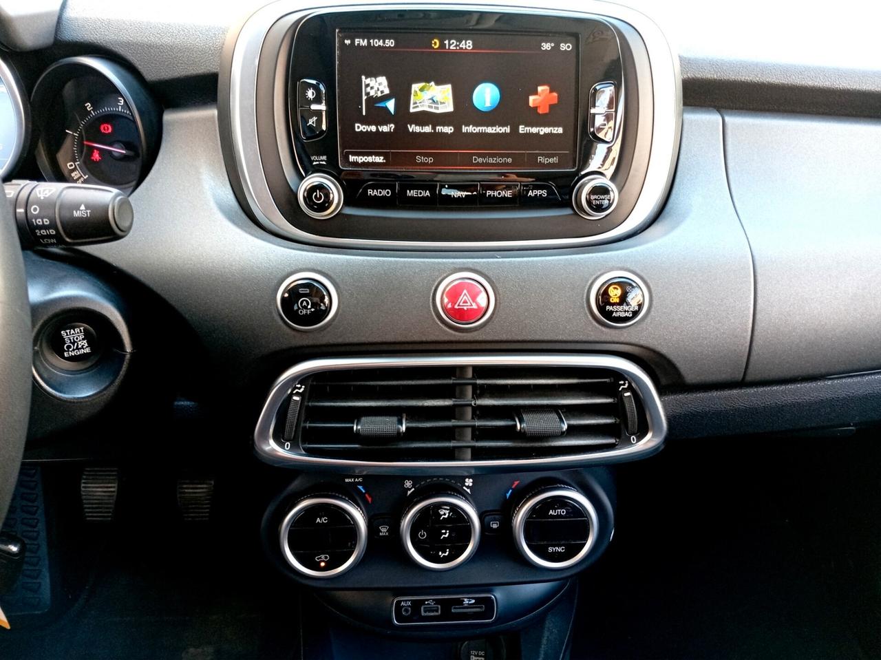 Fiat 500X 1.6 MultiJet 120 CV Cross xenon keyless Navi Blockshaft