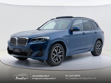 BMW X3 xDrive30d mhev 48V Msport Black pack-Tetto-Pelle