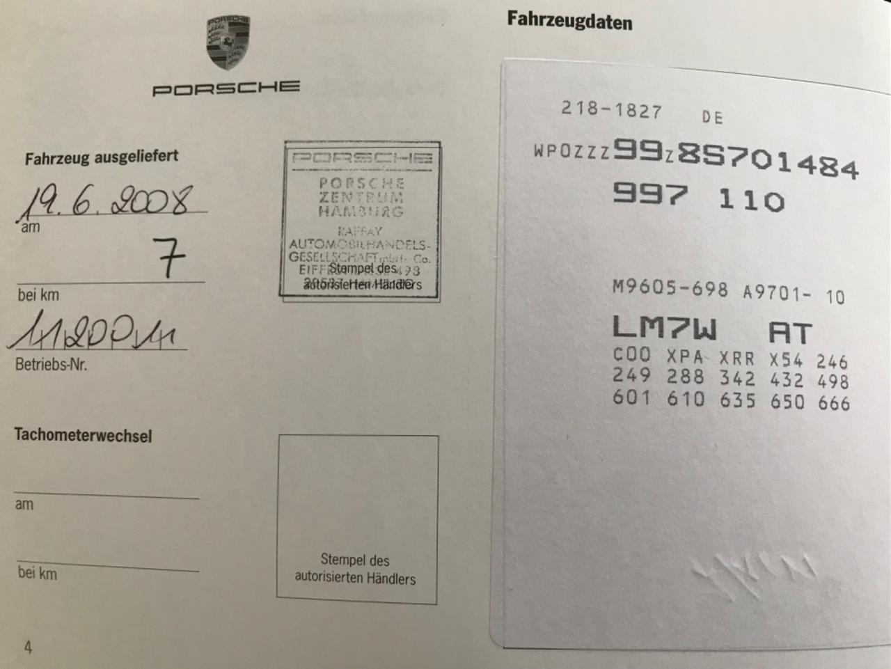 Porsche 911 Carrera Coupé 3,6