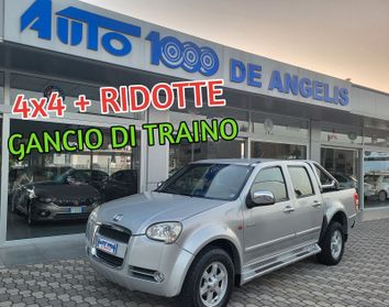 Great Wall Motor Steed PICK UP 4x4 + RIDOTTE Super Luxury GANCIO TRAINO ( MOTORE MITSUBISHI )
