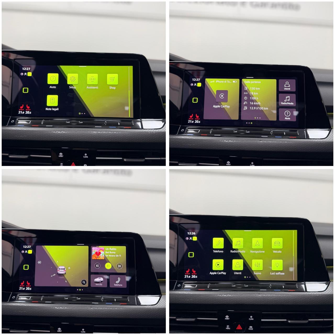 Volkswagen Golf 2.0 TDI 200CV DSG GTD 06/2023 EURO 6B ITALIANA