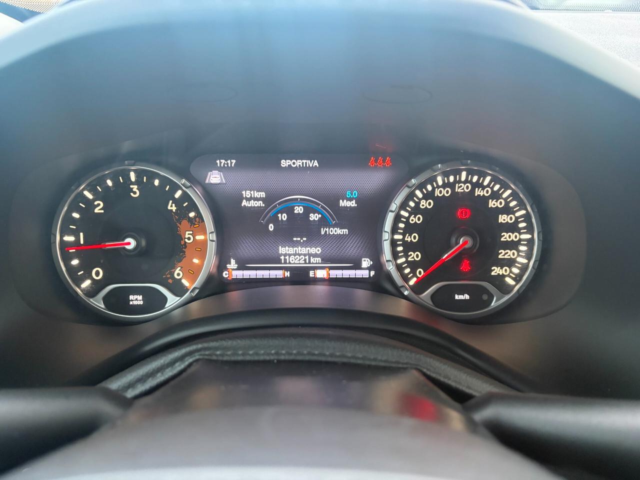 JEEEP RENEGADE LIMITED 1.6 MJT 120CV 116.000 KM ANNO 2017