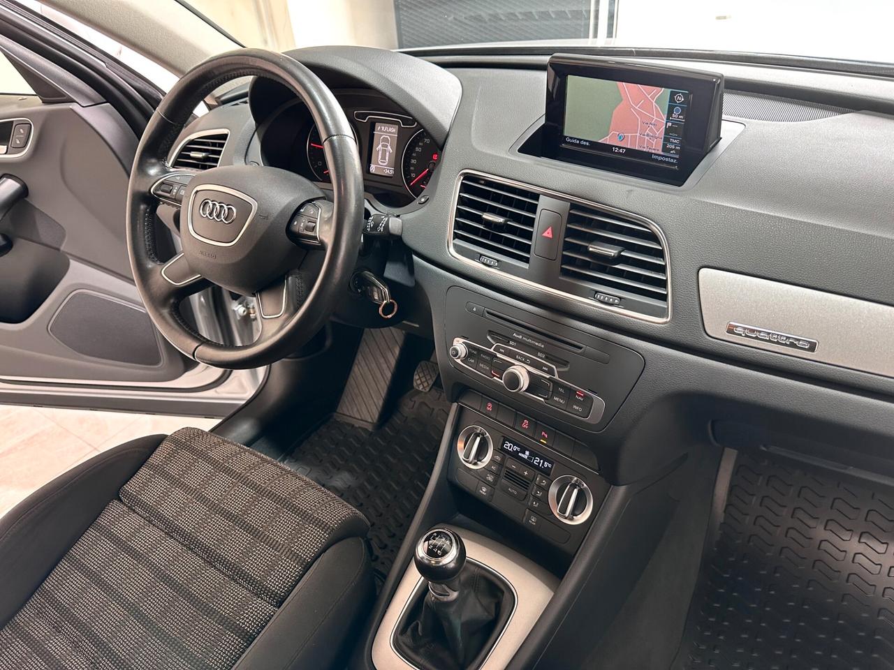 Audi Q3 2.0 TDI quattro AllRoad 140cv UNICO PROP – LED – NUOVA