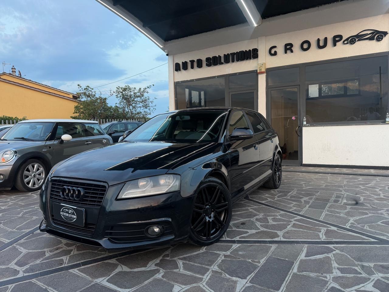 Audi A3 Sportback 1.6 105cv S-Line Total Black