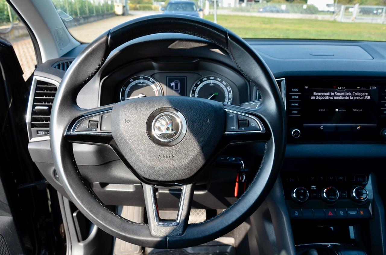 SKODA KAROQ 1.5 TSI 150cv DSG, UFF ITALIANA, EURO 6D, FARI LED, NAVI, APPLE ANDROID, PERMUTE