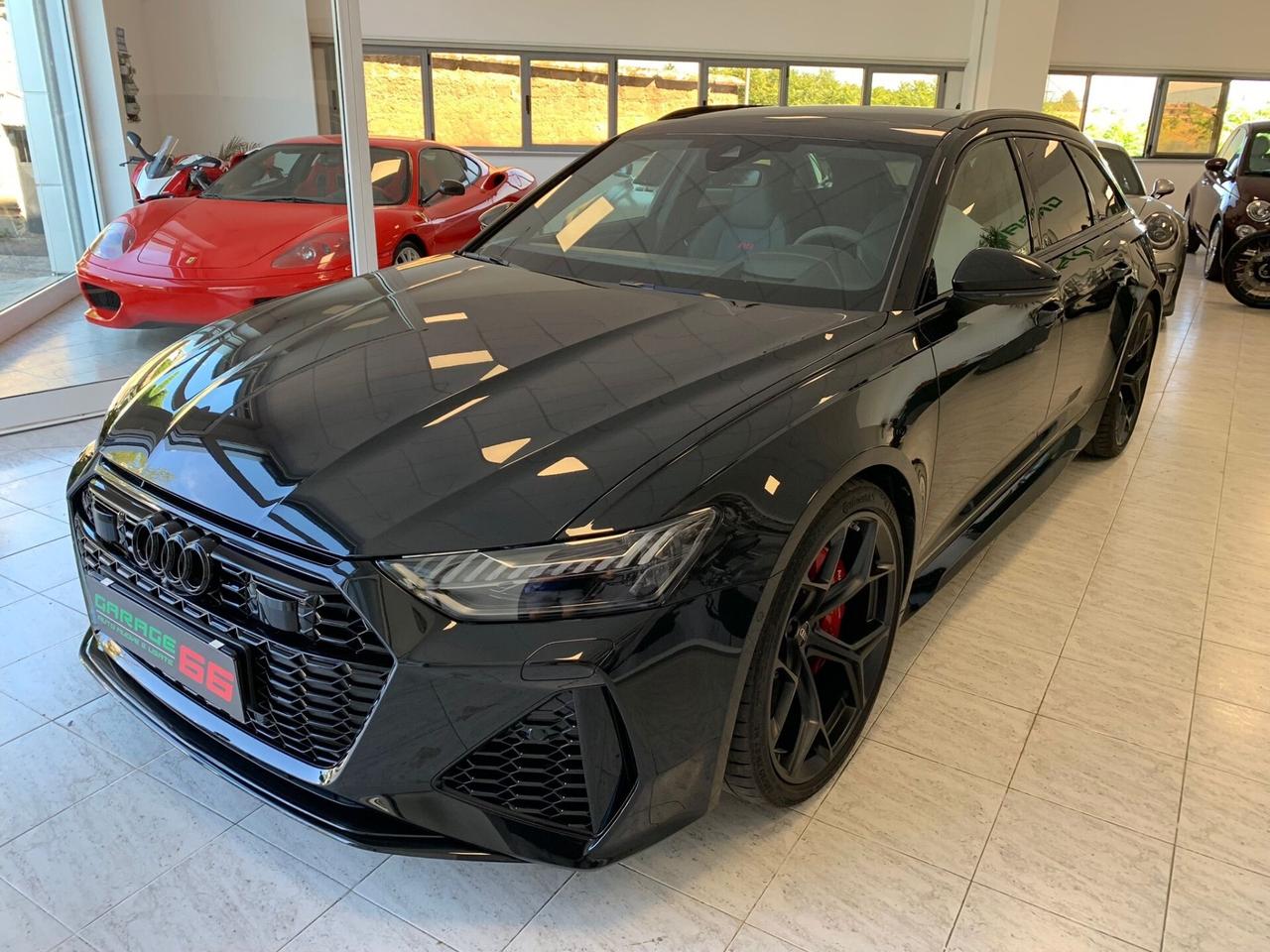 AUDI RS6 PERFORMANCE 630 cv TETTO CARBOCERAMICA 4 STERZANTI B&O FULL
