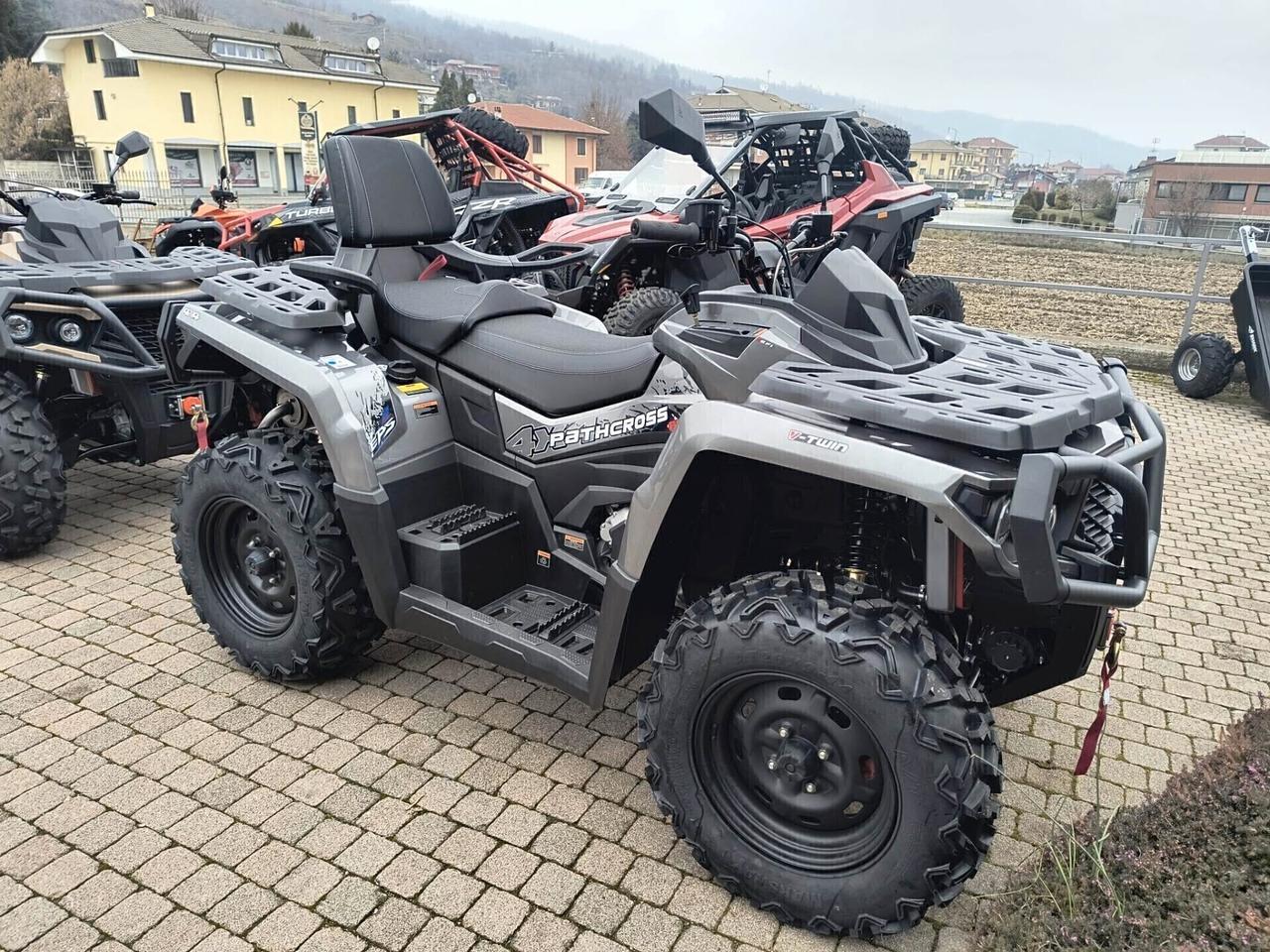 QUAD AODES ODES 850 PATHCROSS TARGA GIALLA