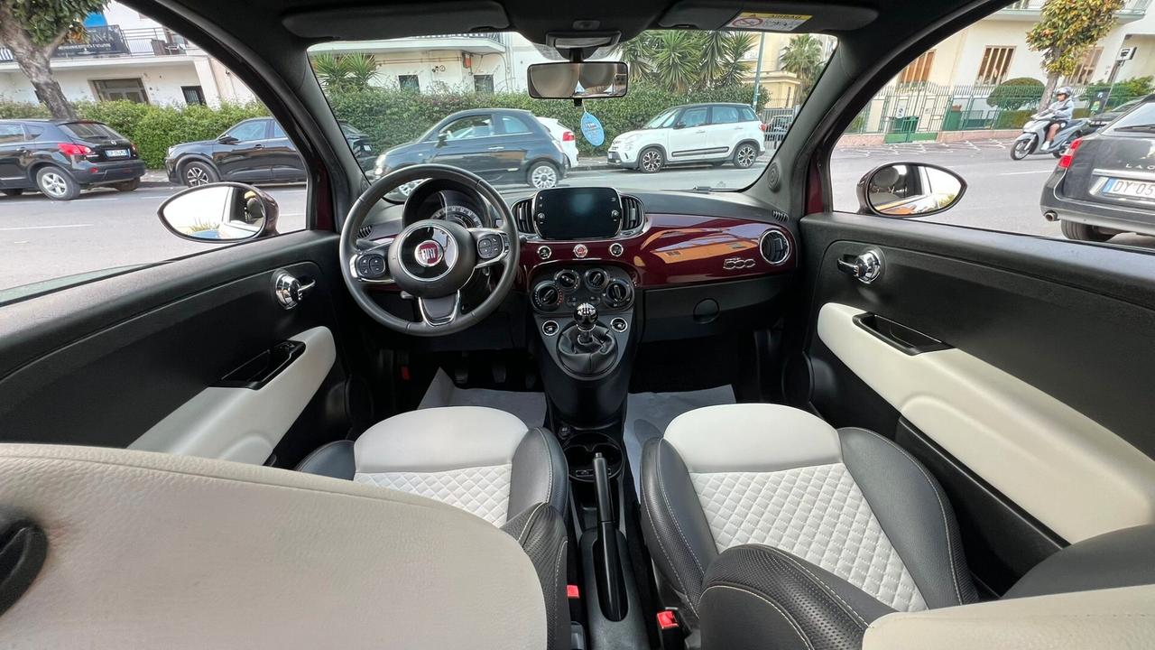 Fiat 500 1.0 Hybrid Dolcevita Tetto panorama