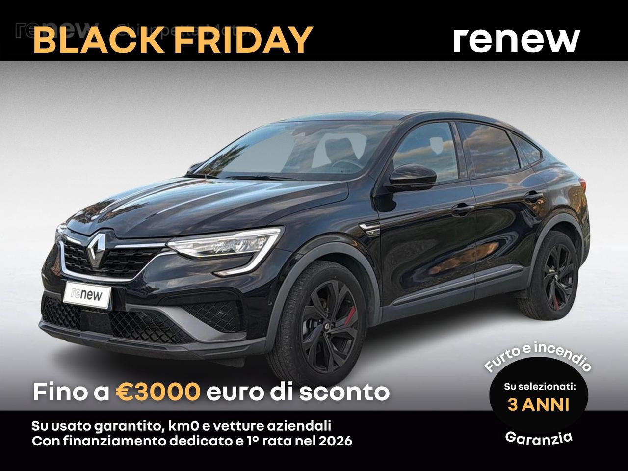 Renault Arkana 1.6 e-tech full hybrid r.s. line 145cv