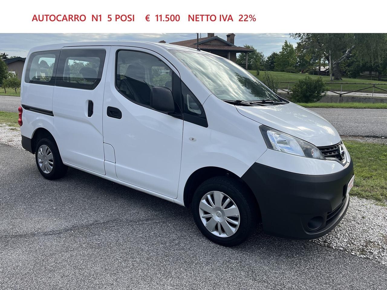 NISSAN NV 200 1500 DCI 110 CV 5 POSTI N1 AUTOC.