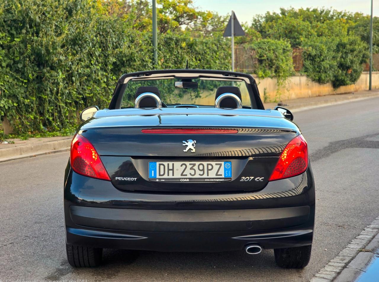 PEUGEOT 207 CABRIO 1.6 VTI FELINE 108.000KM NUOVA
