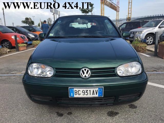 VOLKSWAGEN Golf Cabriolet GOLF4 CABRIO AUTOMATICA 1.6BENZ. 102cv PERFETTA