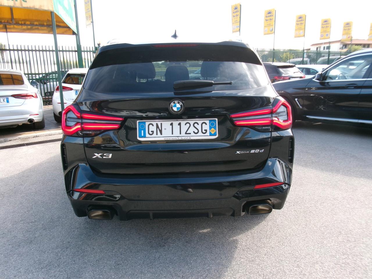 Bmw X3 XDRIVE 20d MHEV 48V M-SPORT **BELLISSIMA** TAGLIANDI