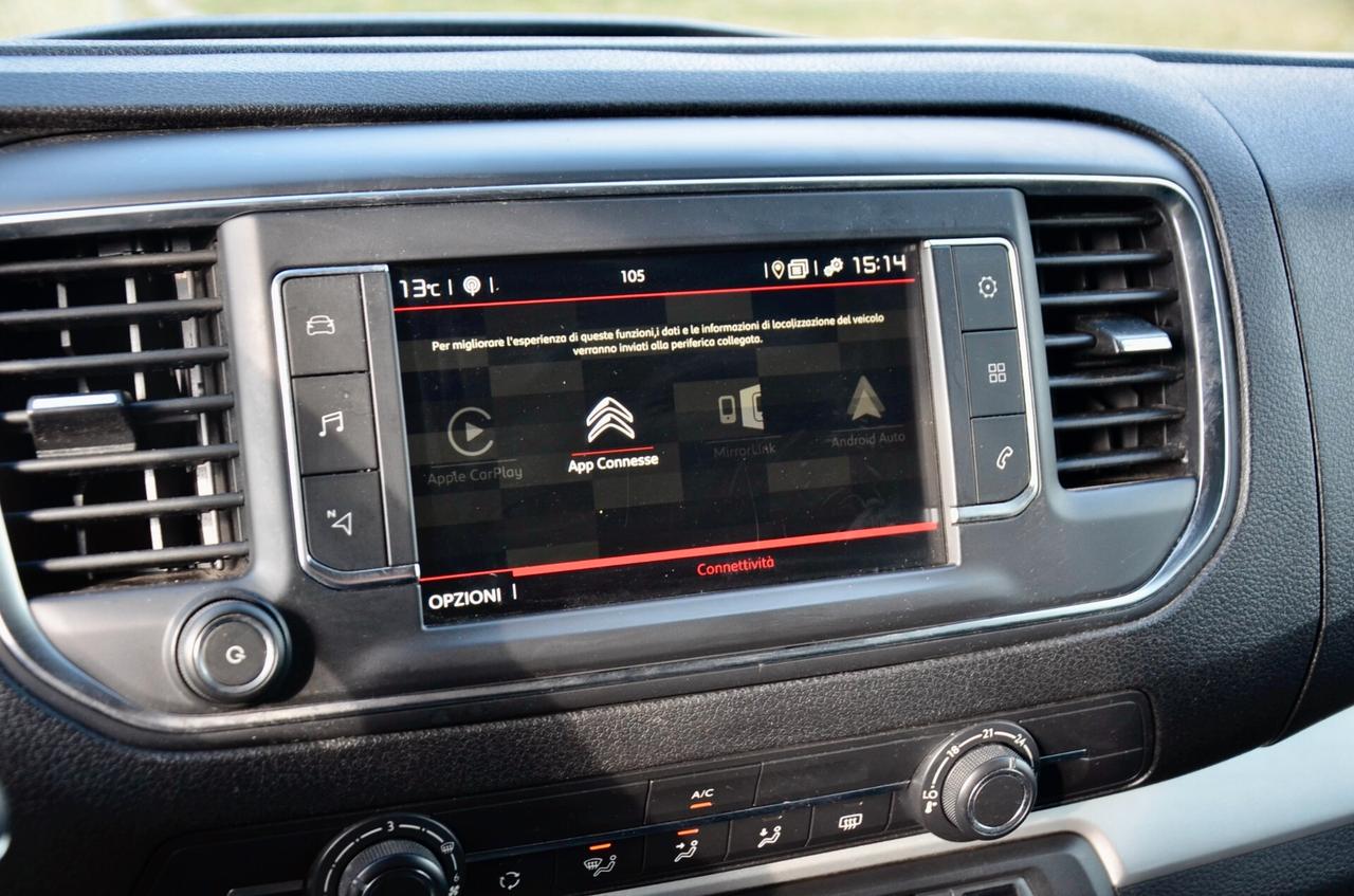 CITROEN SPACETOURER XL 2.0 HDI 177cv EAT8 8 POSTI, L3 XL, UFF ITALIANA, EURO 6D, NAVI, RETROCAMERA, PERMUTE