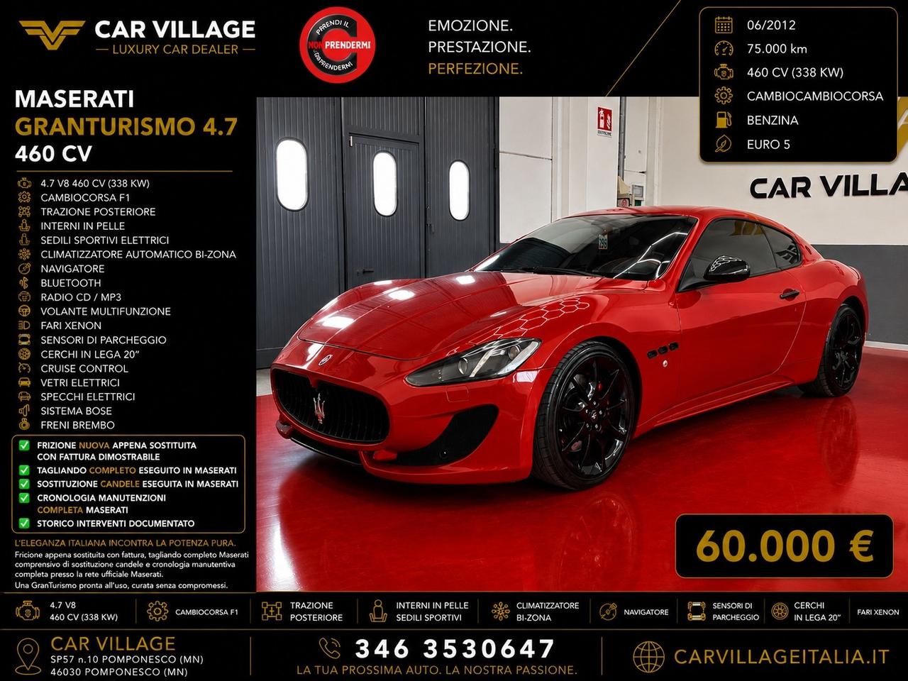 Maserati GranTurismo 4.7 V8 MC Sport
