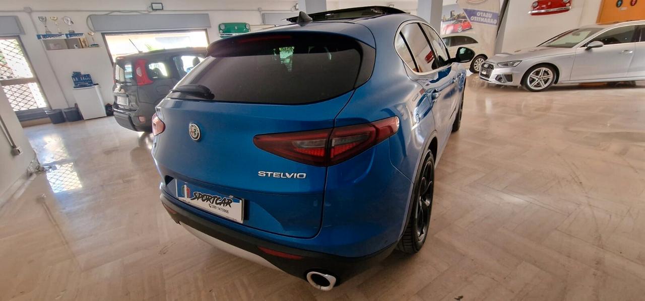 STELVIO 2.2 JTM 210 CV VELOCE BLU MISANO TETTO PANORAMICO
