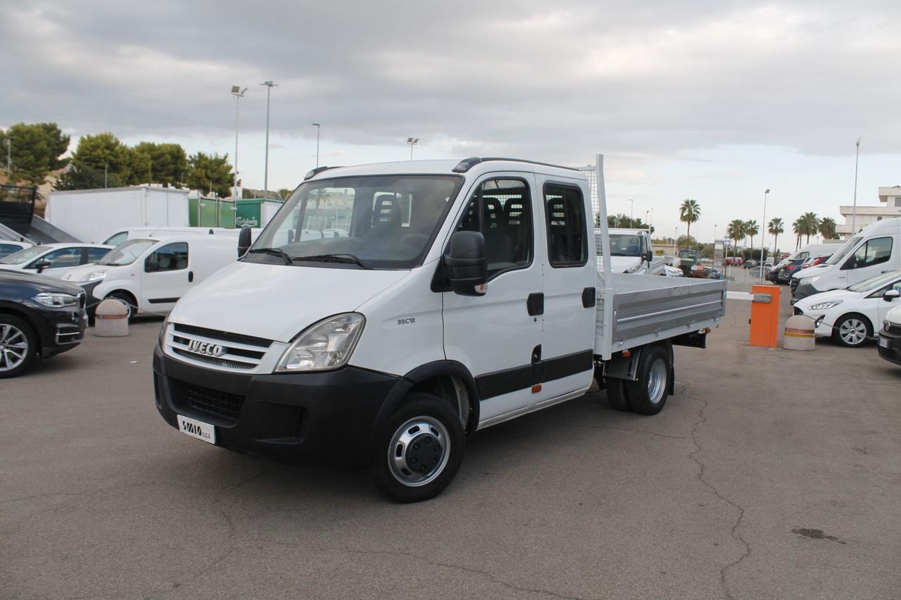 IVECO DAILY 35C12 DOPPIA CABINA CASSONE FISSO 7 POSTI