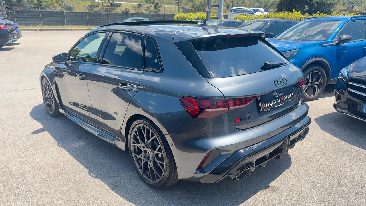 Audi RS 3 SPB TFSI quattro S tronic/PRONTA CONSEGNA/TETTO/SEDILI A GUSCIO/PROMO/