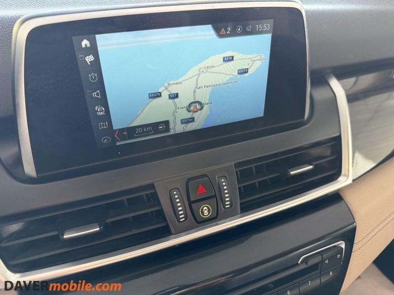 BMW Serie 2 220d Gran Tourer Luxury business pack auto