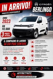 Citroen Berlingo BlueHDi 100 S&S Van M 3 posti 1000kg