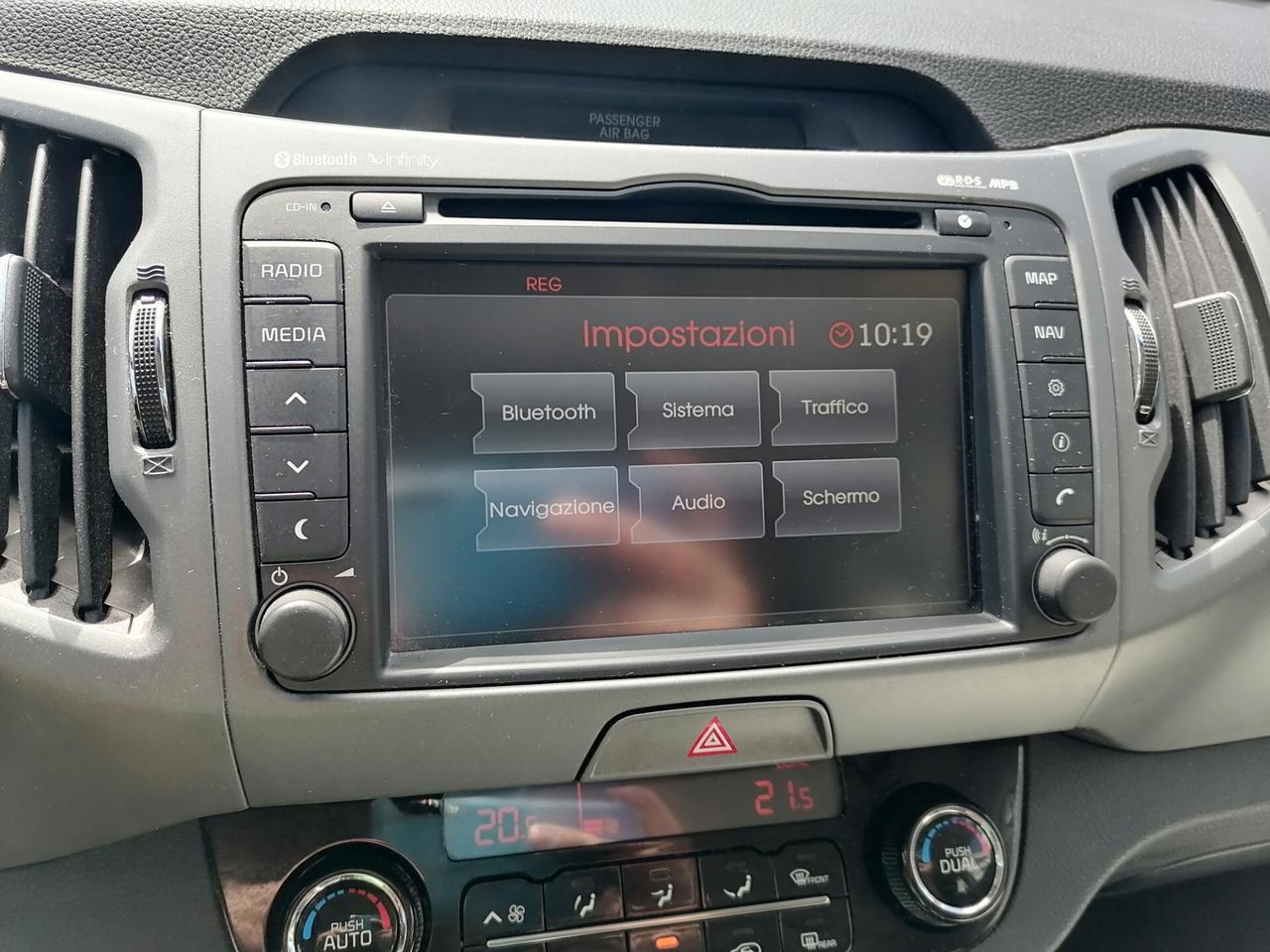 Kia Sportage 1.7 CRDI 115cv NAVI/PELLE/RETROC full