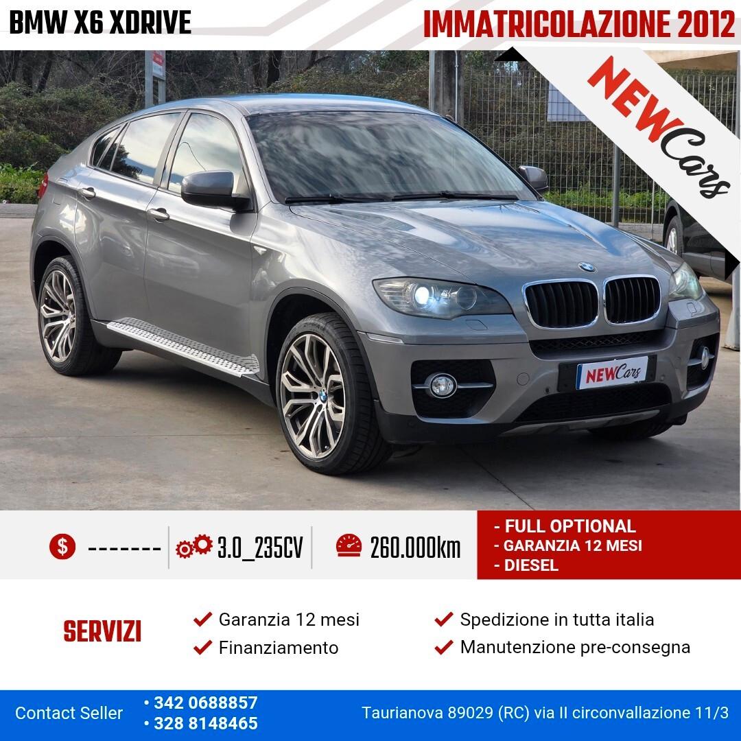 Bmw X6 xDrive30d Futura
