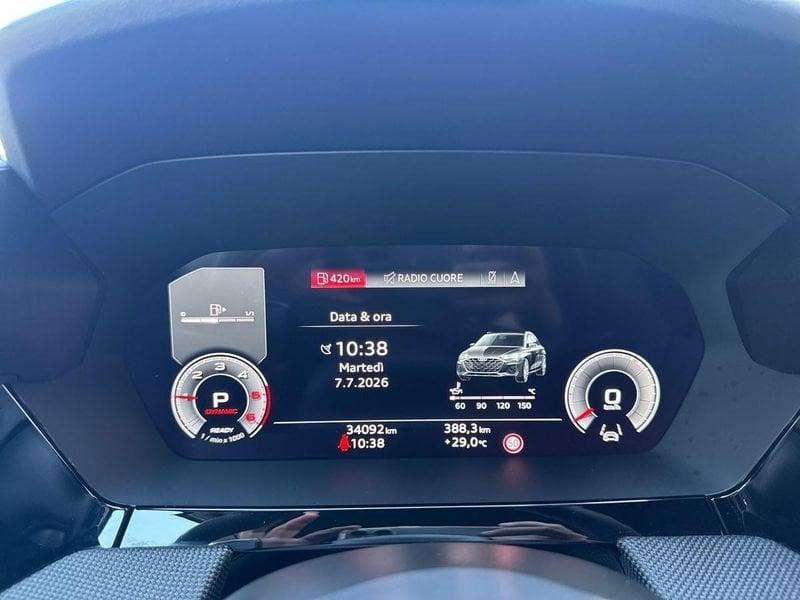 Audi A3 allstreet 2.0 tdi Identity Contrast 150cv s-tronic