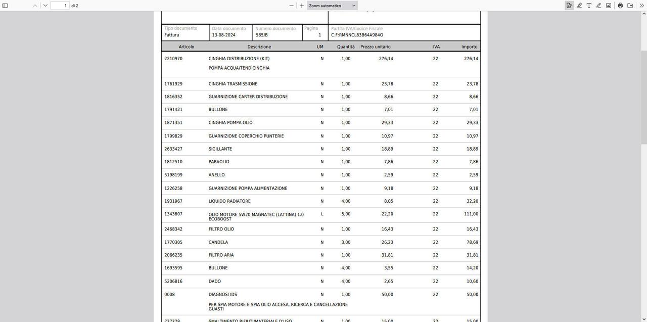Ford EcoSport 1.0 EcoBoost automatico Business garanzia 12 mesi