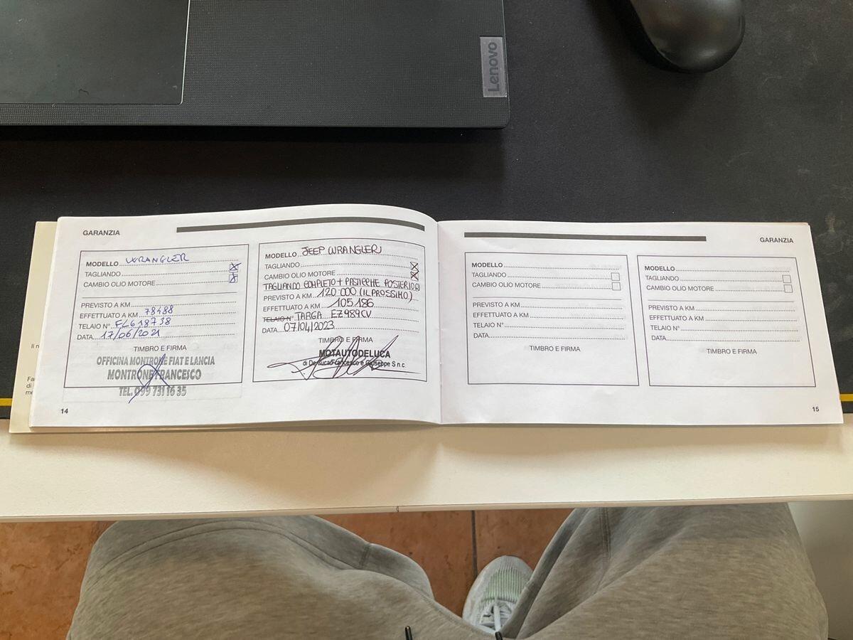 JEEP WRANGLER UNLIMITED 2.8 CRD DPF SAHARA AUTO - 24 MESI GARANZIA