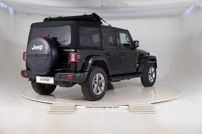 Jeep Wrangler IV 2018 Unlimited Die Unlimited 2.2 mjt II Sahara auto