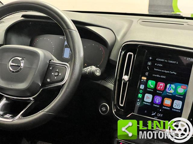 VOLVO XC40 D3 AWD R-design IVA NAVI TETTO CARPLAY GARANZIA