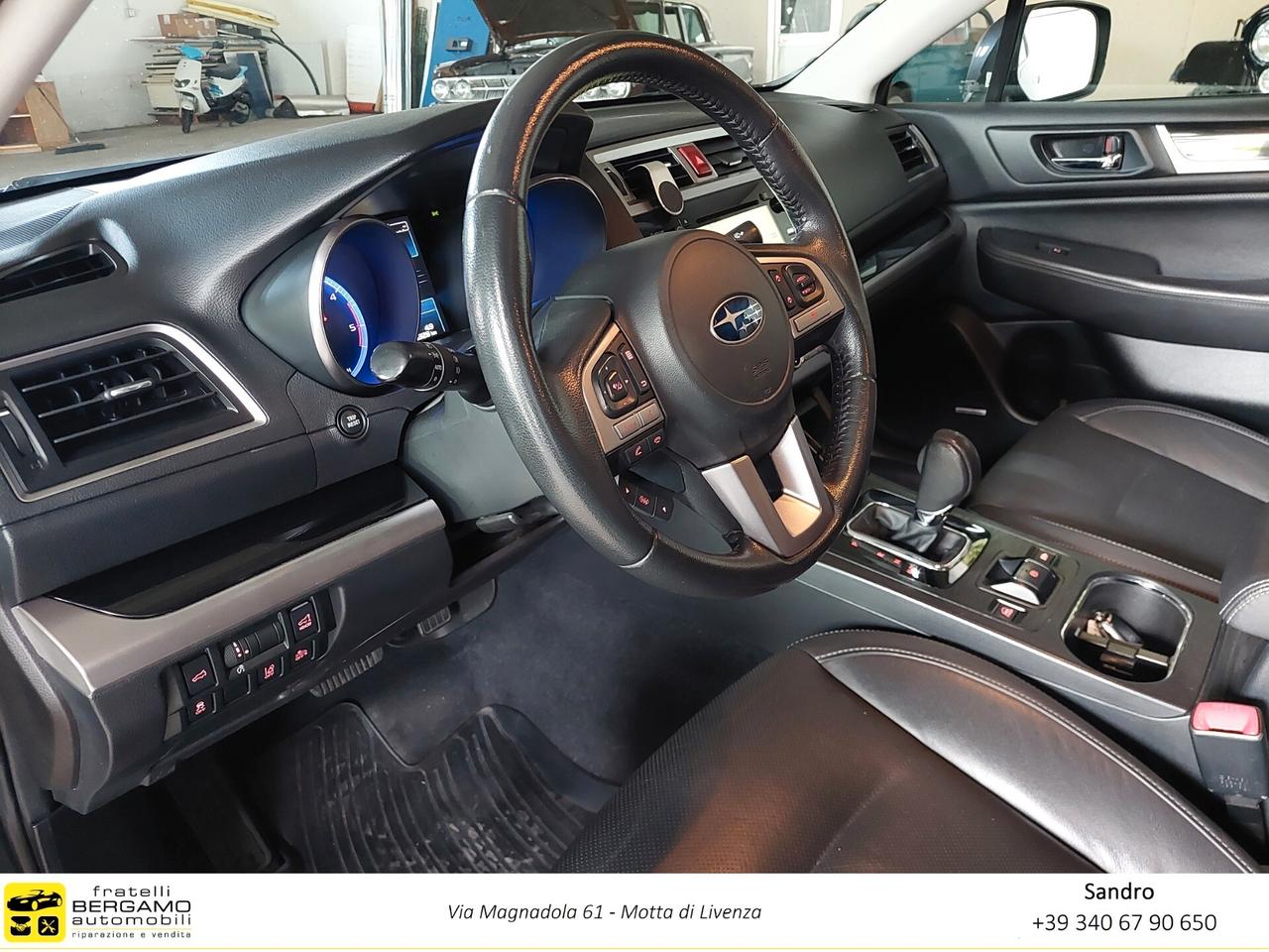 Subaru Outback 2.0d Unlimited lineartronic AWD Tettuccio