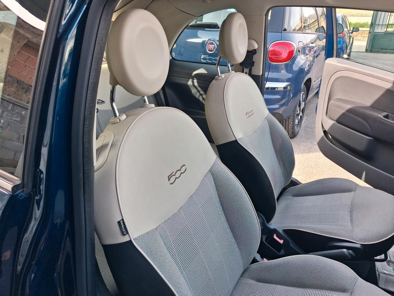 Fiat 500 C ABRIO 1.2 69 C.V. KM 58650 UNICO PROPRIETARIO ANTIFURTO BLOCKSHAFFT