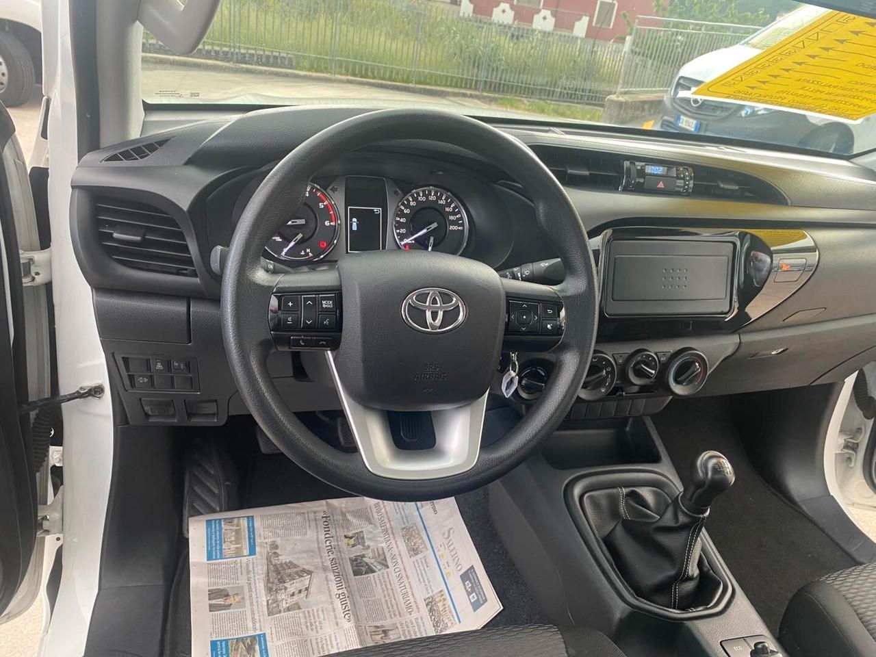 Toyota Hilux 2.4 D-4D 4WD 2 porte Single Cab Comfort
